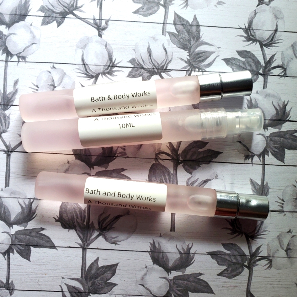 A Thousand Wishes Body Spray Samples by Bath and Body Works